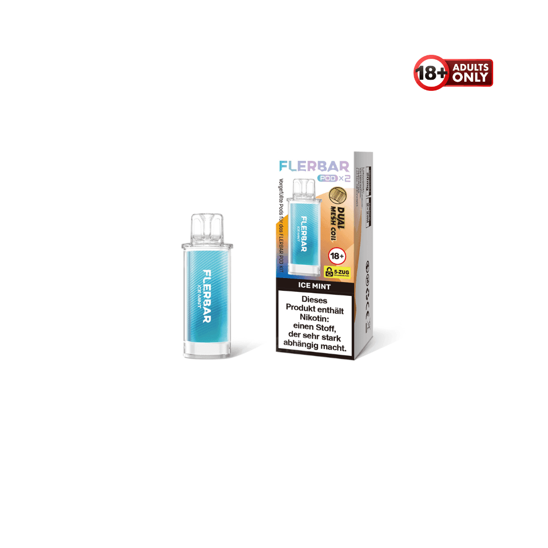 Flerbar Prefilled Pod Ice Mint - EdenVape24